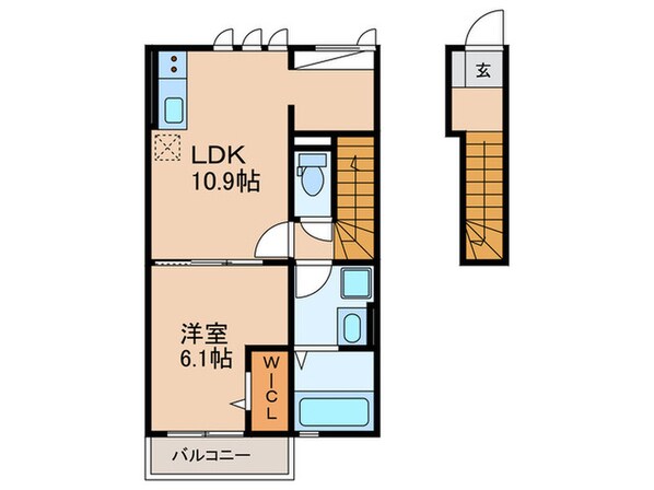 Frieden baumの物件間取画像